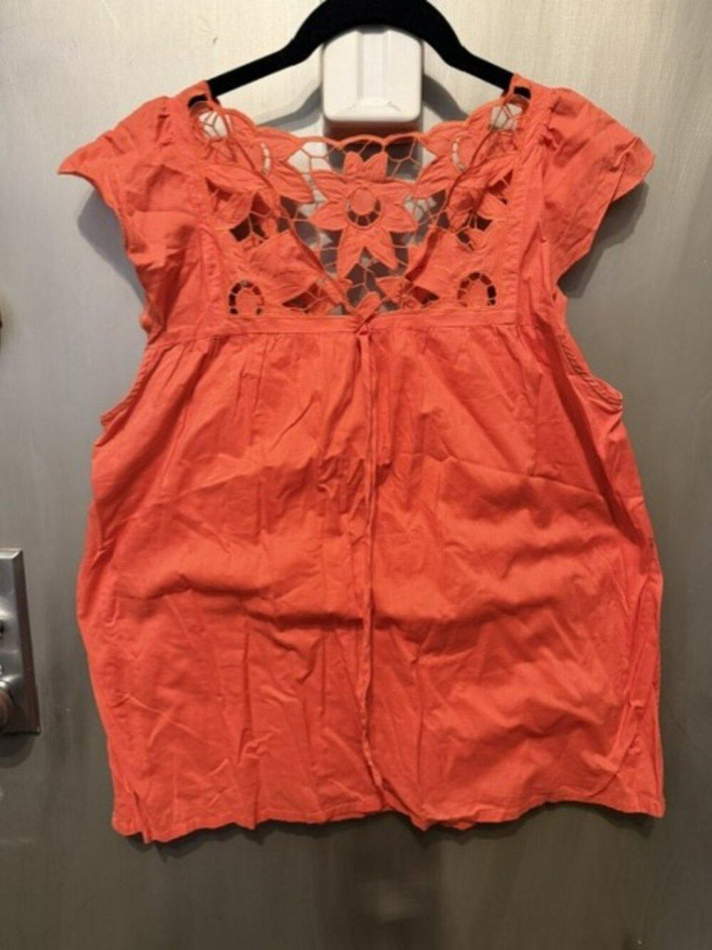 Vintage Boho Lace / Crochet Blouse
